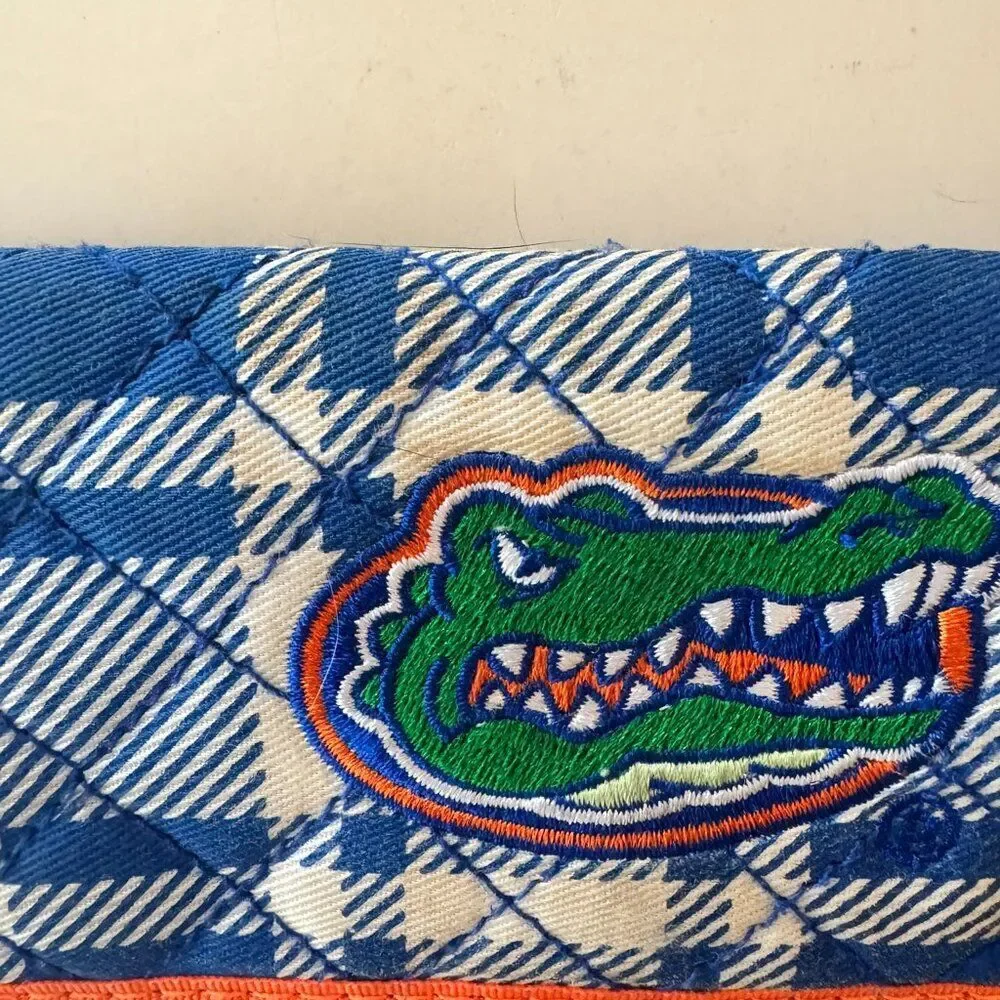 Florida Gators Quilted Checkbook Wallet Organizer NCAA Fan Gear